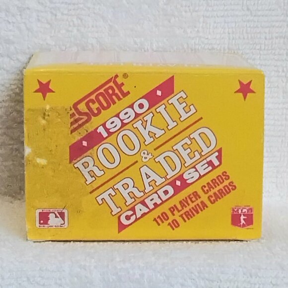 3/$25 1990 Score MLB Rookie & Traded Card Set BNIB!! - Picture 5 of 5